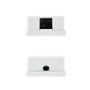 Nano Cable Roseta de Superficie RJ45 Cat.6 UTP 1 Toma Blanca, Referencia 10.21.1501